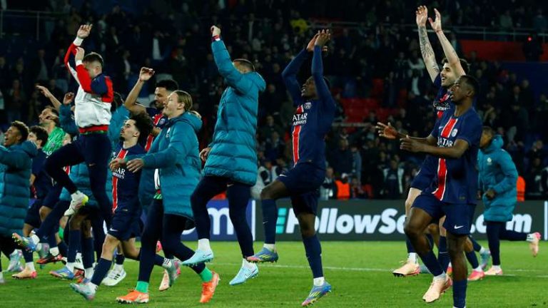 PSG Edge Past Aston Villa to Reach Champions League Semi-Finals