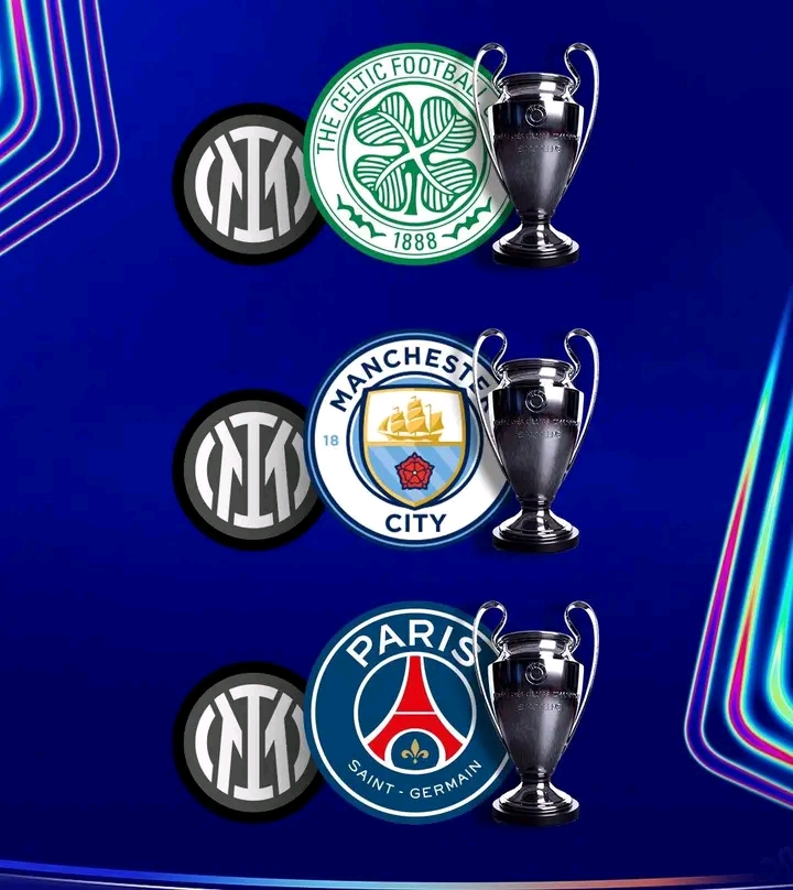 History Repeats Itself: Inter Milan the Common Link in Three Historic Champions League Wins!