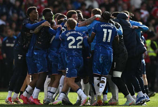 Chelsea Clinch Champions League Spot with Narrow Win Over Nottingham Forest