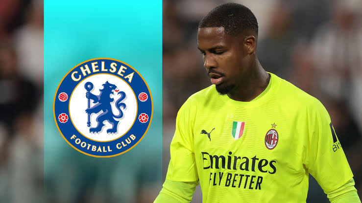 Chelsea Line Up €25M Bid for AC Milan Goalkeeper Mike Maignan