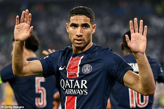 Achraf Hakimi Completes Historic Treble with PSG After UCL Glory