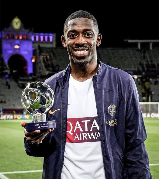 OFFICIAL: Ousmane Dembélé Named UEFA Champions League Player of the Season 🌟