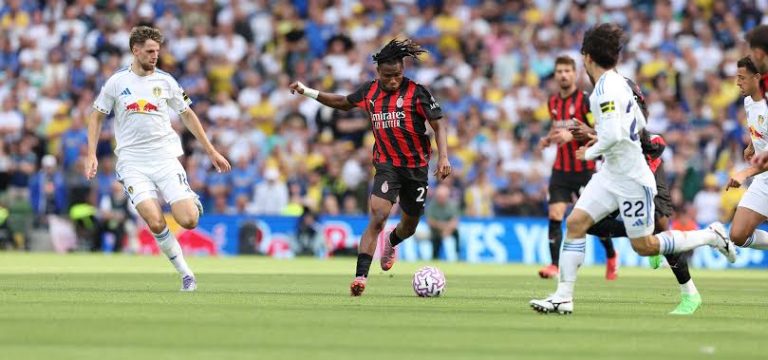 Leeds Hold AC Milan to 1–1 Draw in Final Pre-Season Friendly