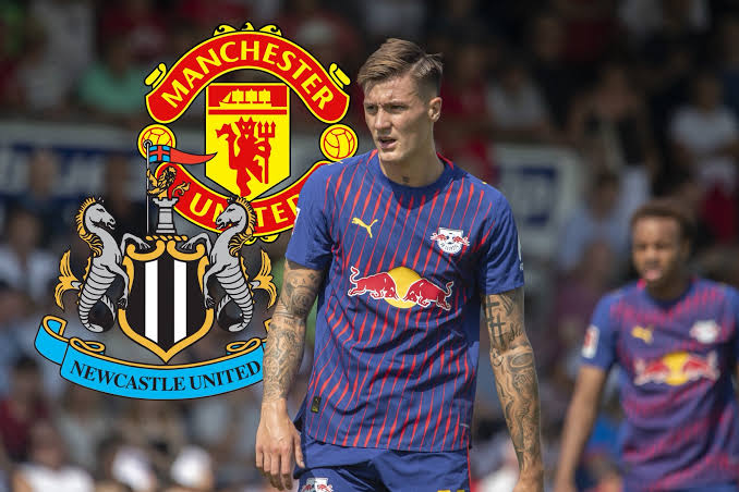 Newcastle Leapfrog Man United in Benjamin Šeško Transfer Race