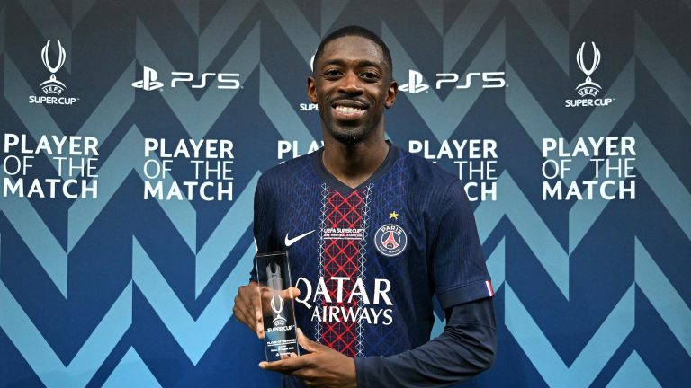 Ousmane Dembélé Named UEFA Super Cup Player of the Match