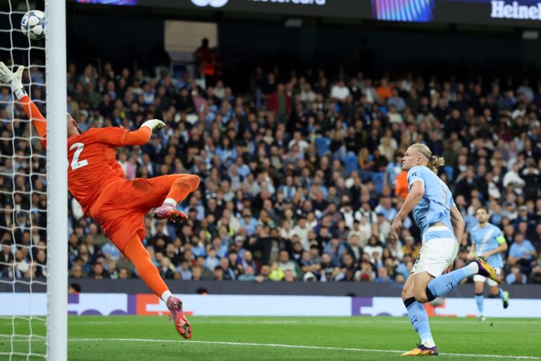 Haaland Makes History as Man City Defeat 10-Man Napoli