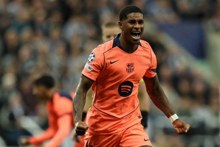 Rashford Double Inspires Barcelona to Champions League Victory Over Newcastle