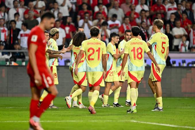 Spain Crushes Turkey 6-0 in World Cup Qualifier – A Night to Forget in Konya