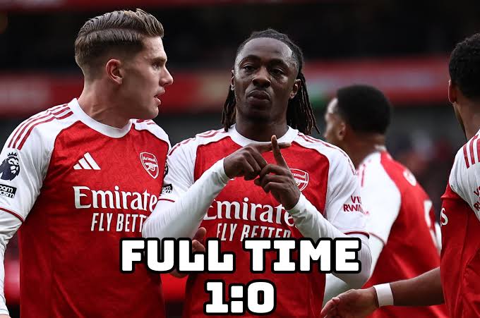 Arsenal Edge Past Crystal Palace in Narrow 1–0 Win 🔴⚪