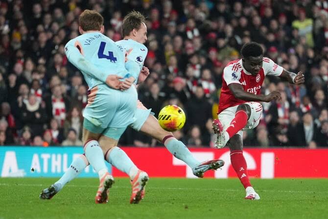 Arsenal 2–0 Brentford — Match Report
