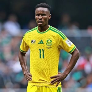South Africa Suffer Major Blow as Themba Zwane Receives Three-Match Ban