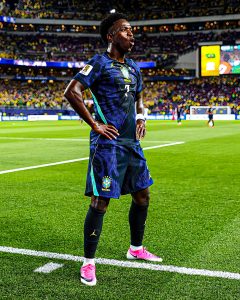Vinícius Júnior Enters Elite Brazilian World Cup Company