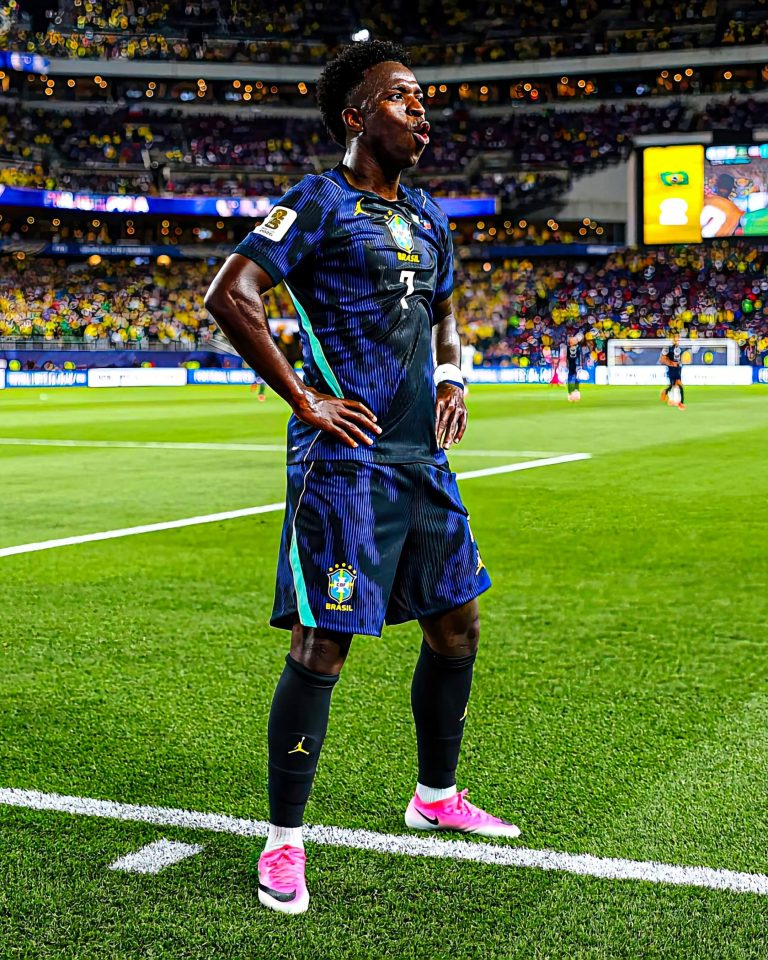 Vinícius Júnior Enters Elite Brazilian World Cup Company