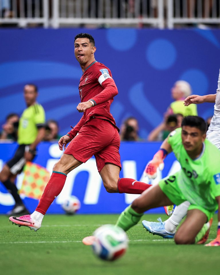 Cristiano Ronaldo Makes History Again: The First Player to Score in Six FIFA World Cups