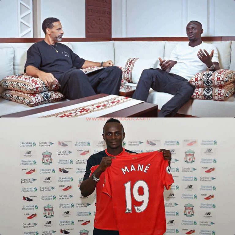 Why Sadio Mané Rejected Manchester United and Chose Liverpool Instead