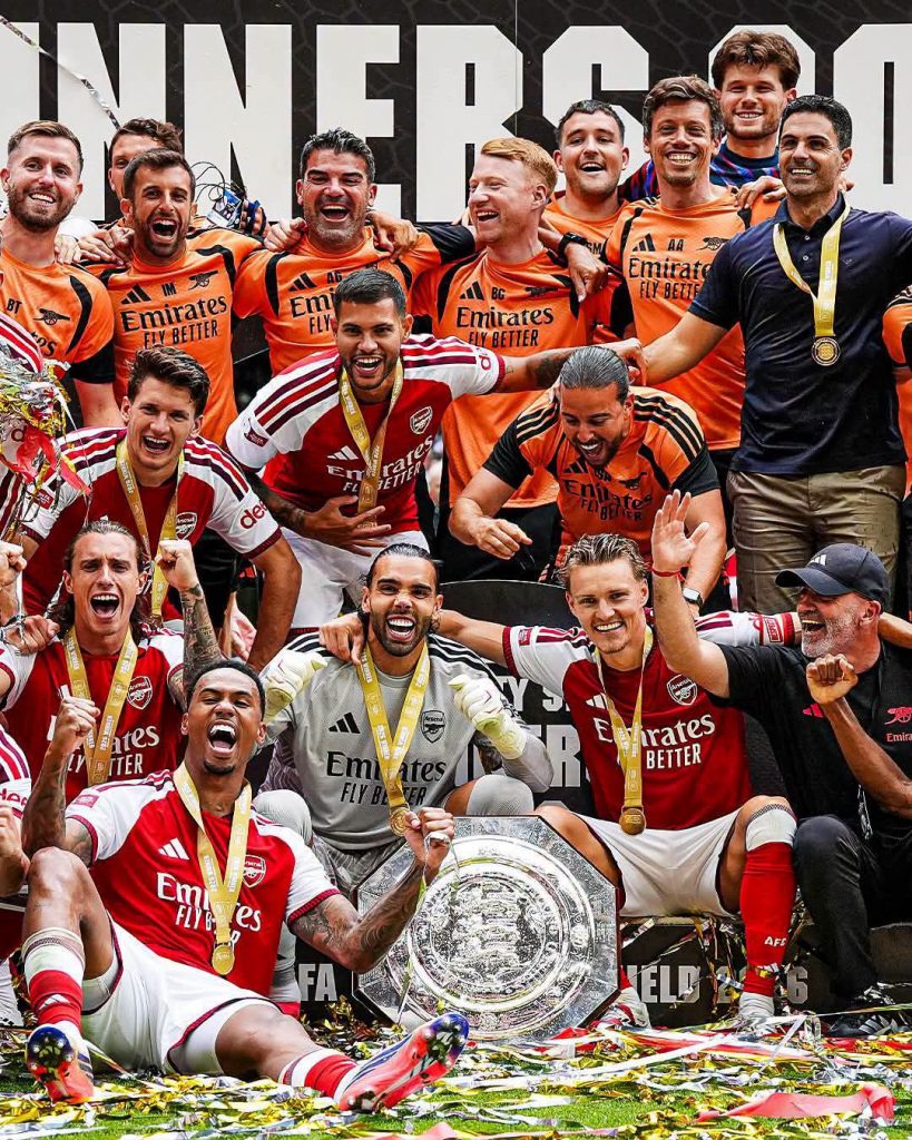 🏆 Arsenal Begin New Season in Style With 18th Community Shield Triumph