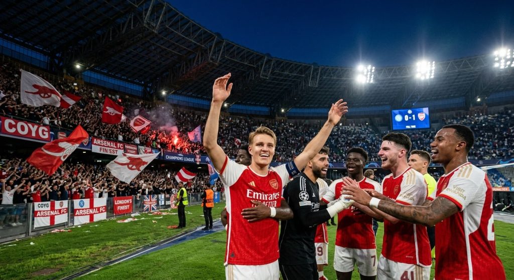 Strategic Masterclass: Arsenal Secure Huge 1-0 Away Victory Over Napoli