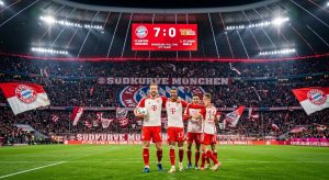 Unstoppable Bayern Munich Demolish Union Berlin 7-0 at Allianz Arena