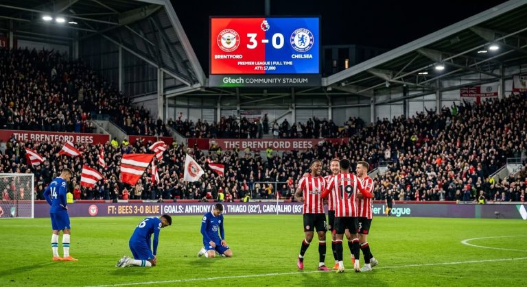 Shock at Gtech Community Stadium: Chelsea Swept Aside 3-0 by Brentford