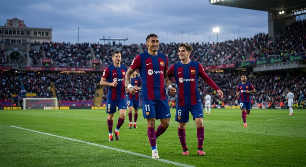 Raphinha Hat-Trick Powers Barcelona to a 3-1 Away Victory Against Sevilla