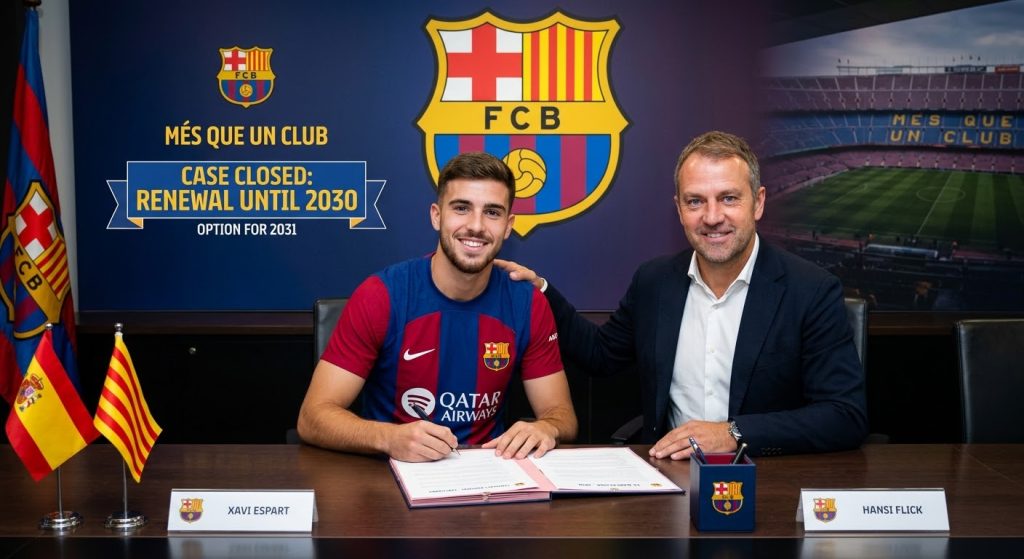 FC Barcelona Secure Long-Term Commitment from Academy Starlet Xavi Espart