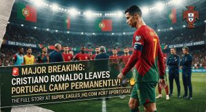 BREAKING: Cristiano Ronaldo Leaves Portugal National Team Camp