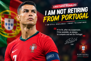 BREAKING: CRISTIANO RONALDO IS NOT RETIRING FROM PORTUGAL! 🇵🇹🐐
